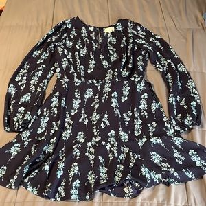 Jun & Ivy Blue Dress Size Large